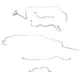 Complete Brake Line Kit for 1966 Plymouth Barracuda ABS drum brakes stainless steel