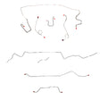 Complete Brake Line Kit for Mopar A Body