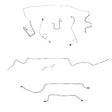 Complete Brake Line Kit for Mopar A Body