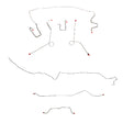 Complete Brake Line Kit for Mopar A Body