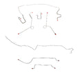 Complete Brake Line Kit for Mopar A Body