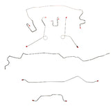 Complete Brake Line Kit for Mopar A Body
