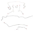 Complete Brake Line Kit for Mopar A Body