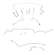 Complete Brake Line Kit for Mopar A Body