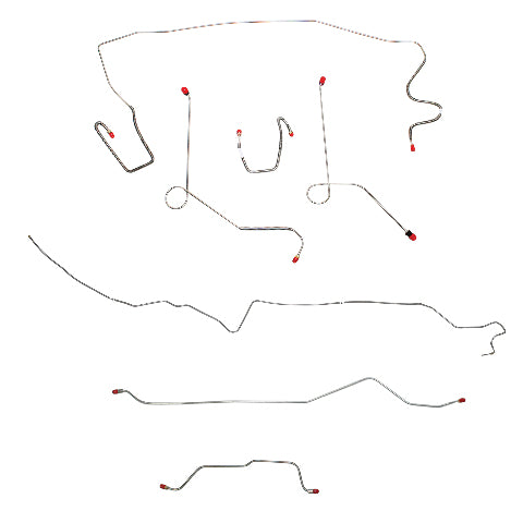 Complete Brake Line Kit for Mopar A Body