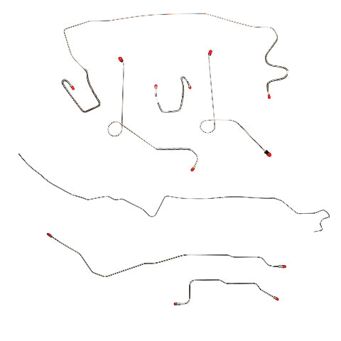 Complete Brake Line Kit for Mopar A Body