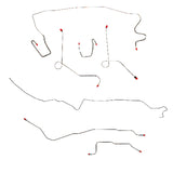 Complete Brake Line Kit for Mopar A Body