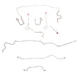 Complete Brake Line Kit for Mopar A Body