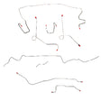 Complete Brake Line Kit for Mopar A Body
