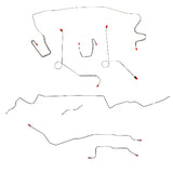Complete Brake Line Kit for Mopar A Body
