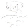 Complete Brake Line Kit for Mopar A Body