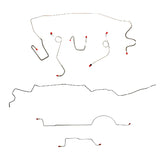 Complete Brake Line Kit for 1970-1971 Chrysler A Body ABS disc brakes drum brakes stainless steel