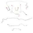 Complete Brake Line Kit for Mopar A Body