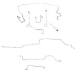 Complete Brake Line Kit for Mopar A Body