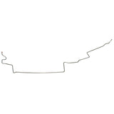 Complete Brake Line Kit for 1972-1973 Chrysler A Body stainless steel