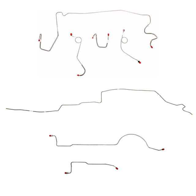 Complete Brake Line Kit for Mopar A Body