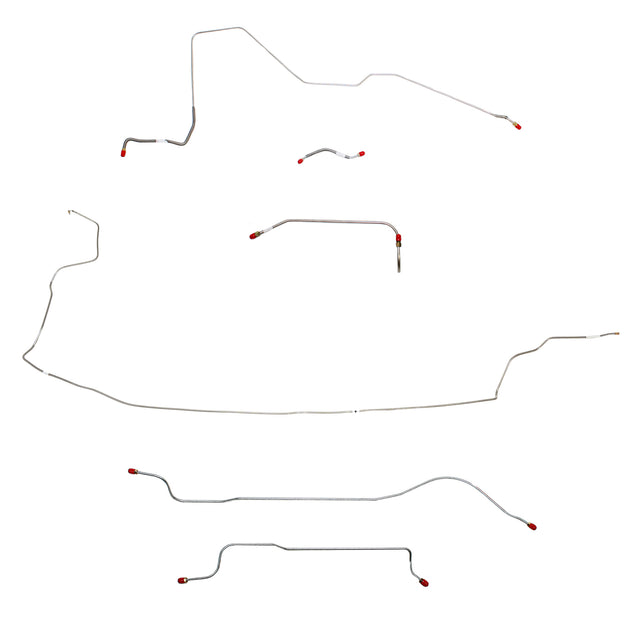Complete Brake Line Kit for Mopar B Body