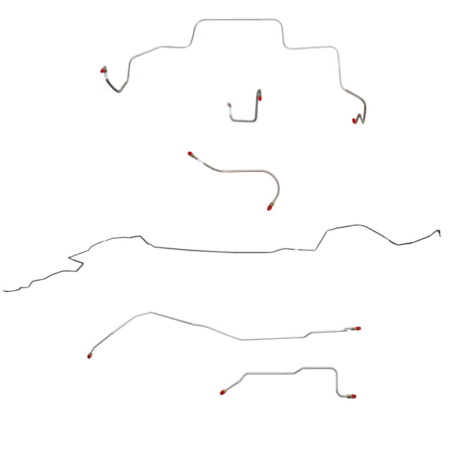 Complete Brake Line Kit for Mopar B Body