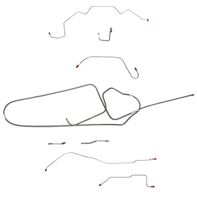 Complete Brake Line Kit for Mopar B Body