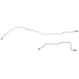 Mopar B Body Complete Brake Line Kit; Fine Lines-CBK0651SS