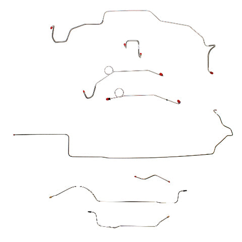 Complete Brake Line Kit for Mopar B Body