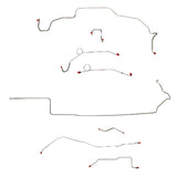 Complete Brake Line Kit for 1967-1969 Mopar B Body stainless steel