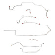 Complete Brake Line Kit for 1967-1969 Chrysler B Body ABS disc brakes stainless steel