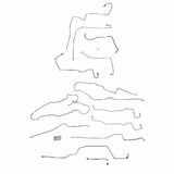 Complete Brake Line Kit for 2012-2013 Ford F-150, w/Super Cab/Std Bed