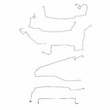 Complete Brake Line Kit for 2003-2010 Dodge Viper steel