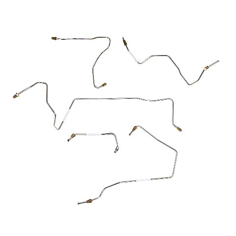 2001-03 Toyota RAV4, 2.0L, 2WD, Complete Brake Line Kit Steel CBK0709OM