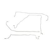 2001-03 Toyota RAV4, 2.0L, 2WD, Complete Brake Line Kit Steel CBK0709OM