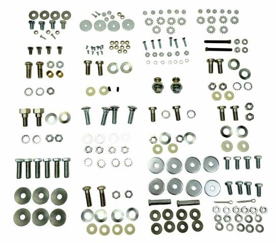 Convertible Top Bolt Kit fits 1959-1960 Chevy Full Size Convertible Top Bolt CBK401 Shafer's Classic Reproductions