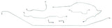 Fits 1956 - 1962 Chevrolet Corvette Full Brake Line Set CBL900
