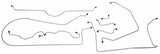 ?Full Brake Line Set fits 1963-1964 Chevy Corvette CBL901 Shafer's Classic Reproductions