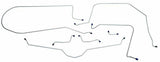 Fits 1963 - 1964 Chevrolet Corvette?Full Brake Line Set CBL902
