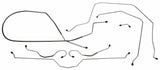 Fits Late 1965 - 1966 Chevrolet Corvette Full Brake Line Set CBL906