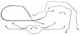 Fits Late 1965 - 1966 Chevrolet Corvette Full Brake Line Set CBL906