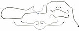 1970-1973 Chevrolet Corvette Complete Brake Lines Manual Brakes Steel CBL913