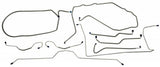 Fits 1974 Chevrolet Corvette  Full Brake Line Set CBL916