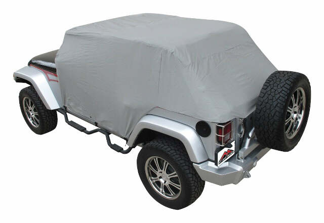 RT Off-Road door accessory fits 2007-2018 Jeep Wrangler gray fabric CC10709
