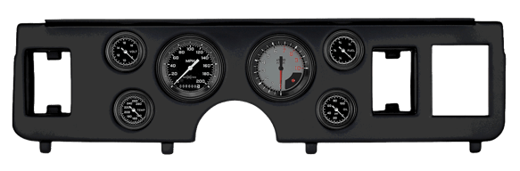 Classic Instruments AutoCross Gray Series, full-sweep CDMU79AXG101BL
