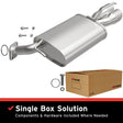 2006-2010 INFINITI M35 Direct-Fit Muffler Kit 108-0036 aluminized steel
