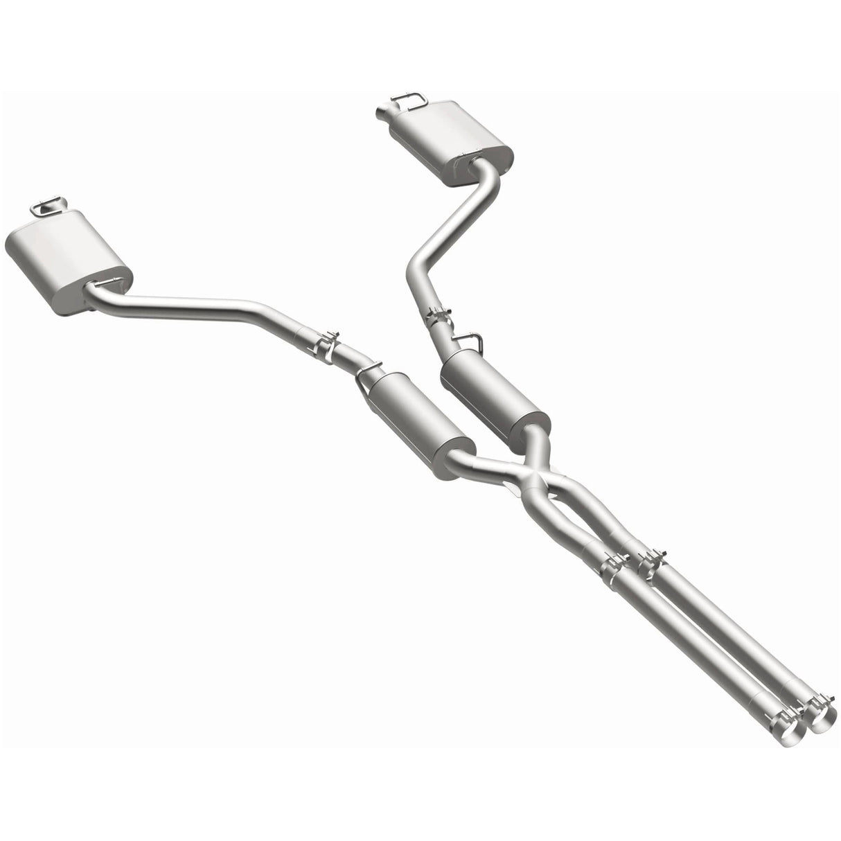 Fits 2011-2015 Dodge Charger 5.7L Direct-Fit Replacement Exhaust System aluminized steel