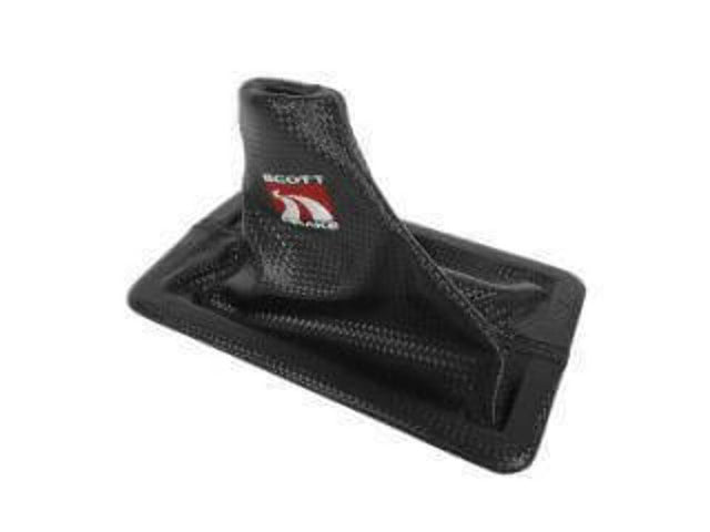 CF Style Shift Boot w/SD Logo fits Ford Mustang GT 05-09 Drake -5R3Z-7277-CFSD muscle car aluminum
