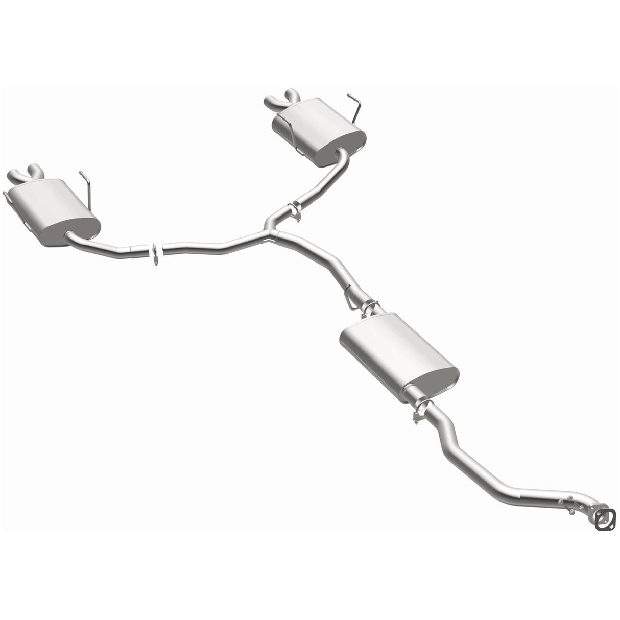 Fits 2009-2012 GMC Acadia 3.6L Direct-Fit Replacement Exhaust System