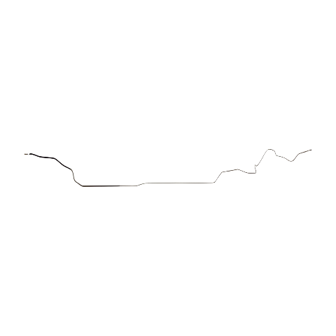 Fine Lines CGL7084SS - Fuel Line Kit 1/4 Inch Fuel Return Line for 70-72 Chevrolet El Camino