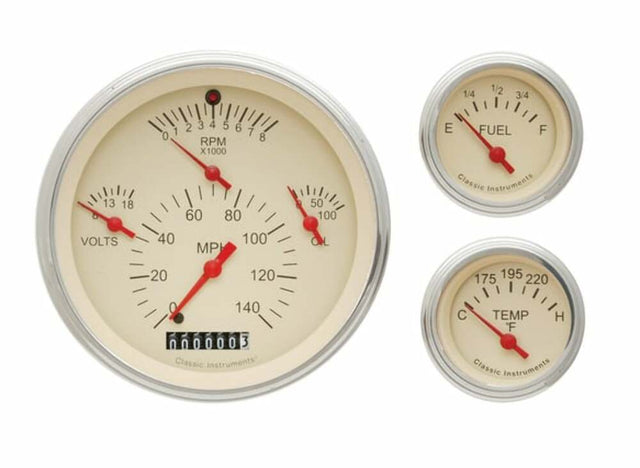 Speedometer for Chevy Bel Air black