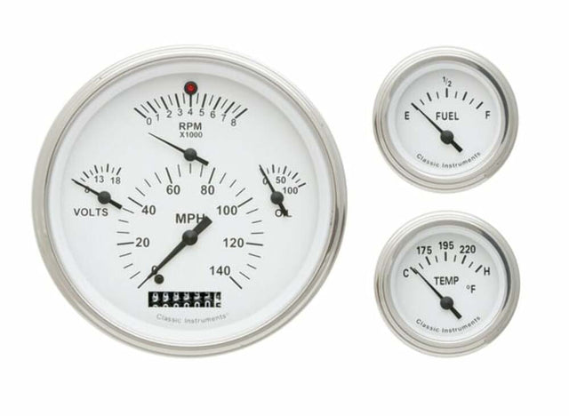 Classic Instruments Speedometer for Chevy black