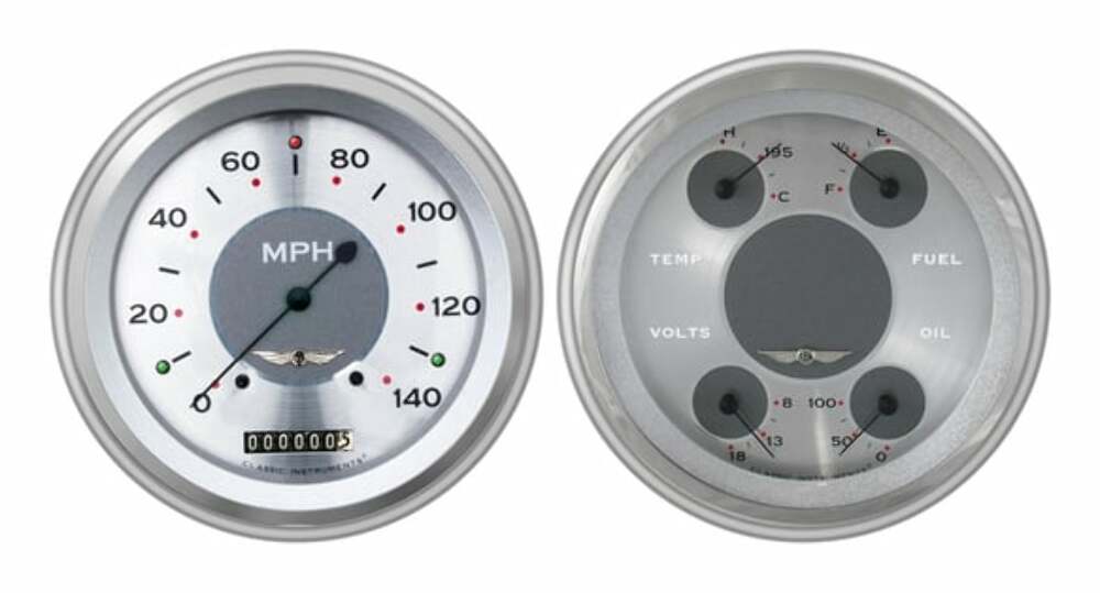 All American 1951-52 Chevy Car Package CH51AW52 dash gauge cluster