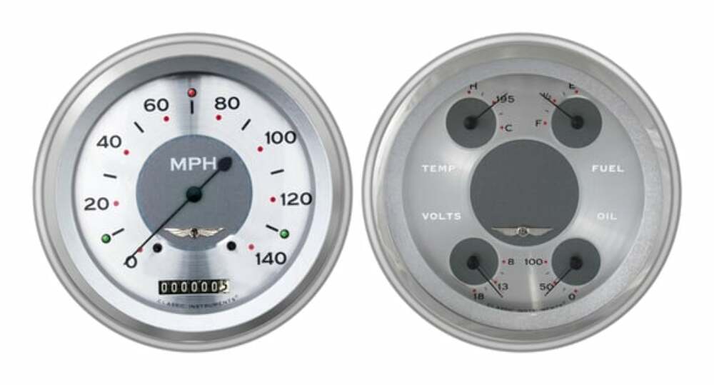 All American 1951-52 Chevy Car Package LS Sending Unit CH51AW52-LS dash gauge cluster